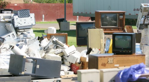 Office clearance team at work in Wanstead